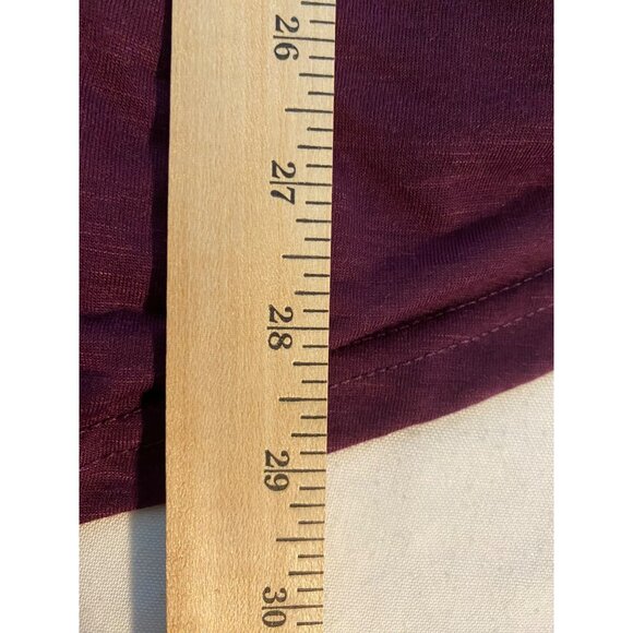 Rosegal Womens Purple Flutter Sleeve Tunic Top 1X Chain Detail Y2K Boho NEW NWT - Picture 5 of 12